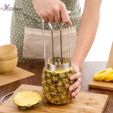 Oyourlife ananas kerne udtrækker rustfrit stål ananas udskærer skærer skræller ring kile udskæring udkernen ananas kniv