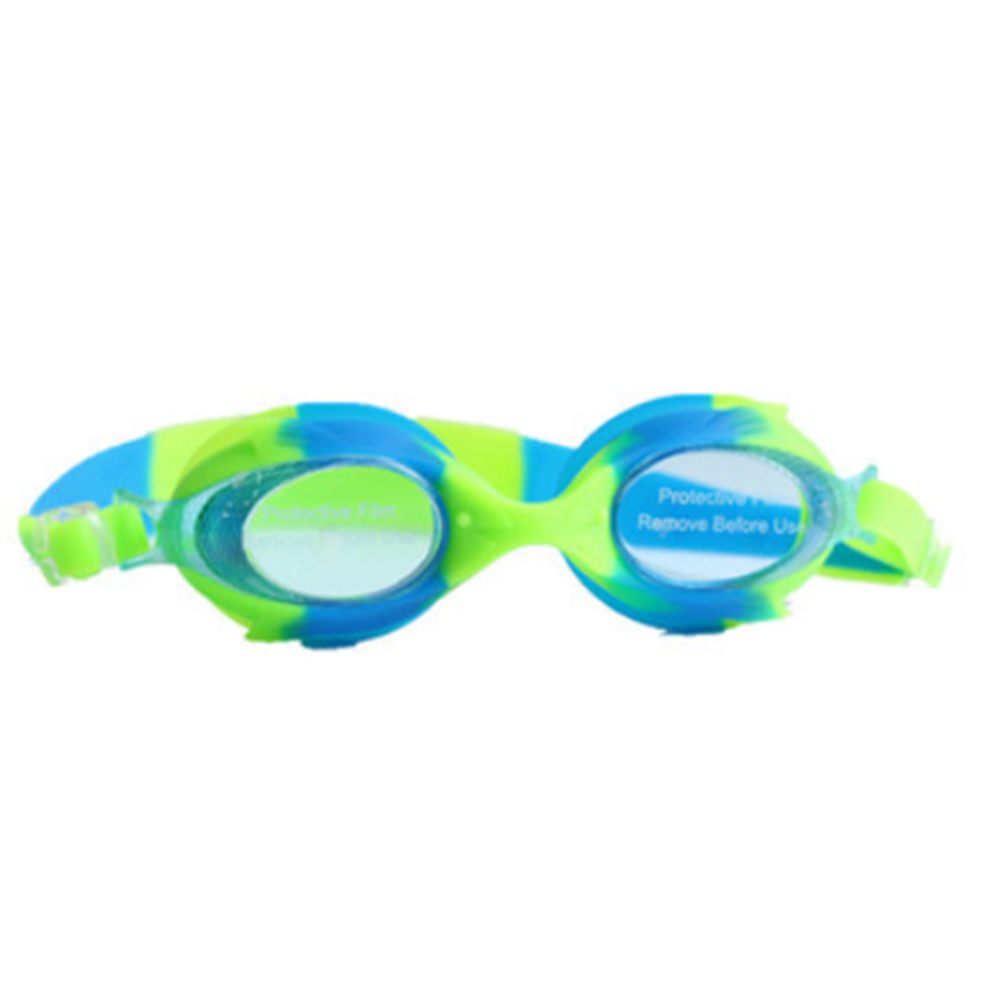 Children Swimming Goggles Anti Fog Waterproof kids Swim Eyewear Swimming Glasses Diving Mask: green