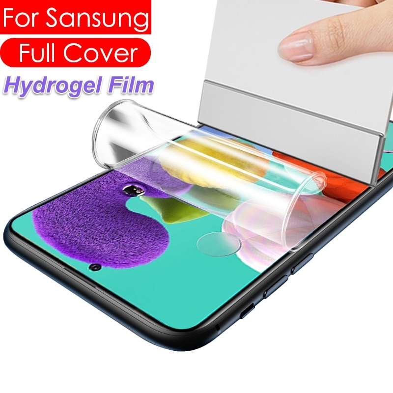 Hydrogel Film für samsung A51 A71 A50 A30 eine 51 a31 a21s display-schutzfolie für samsung galaxy A71 A51 nicht glas