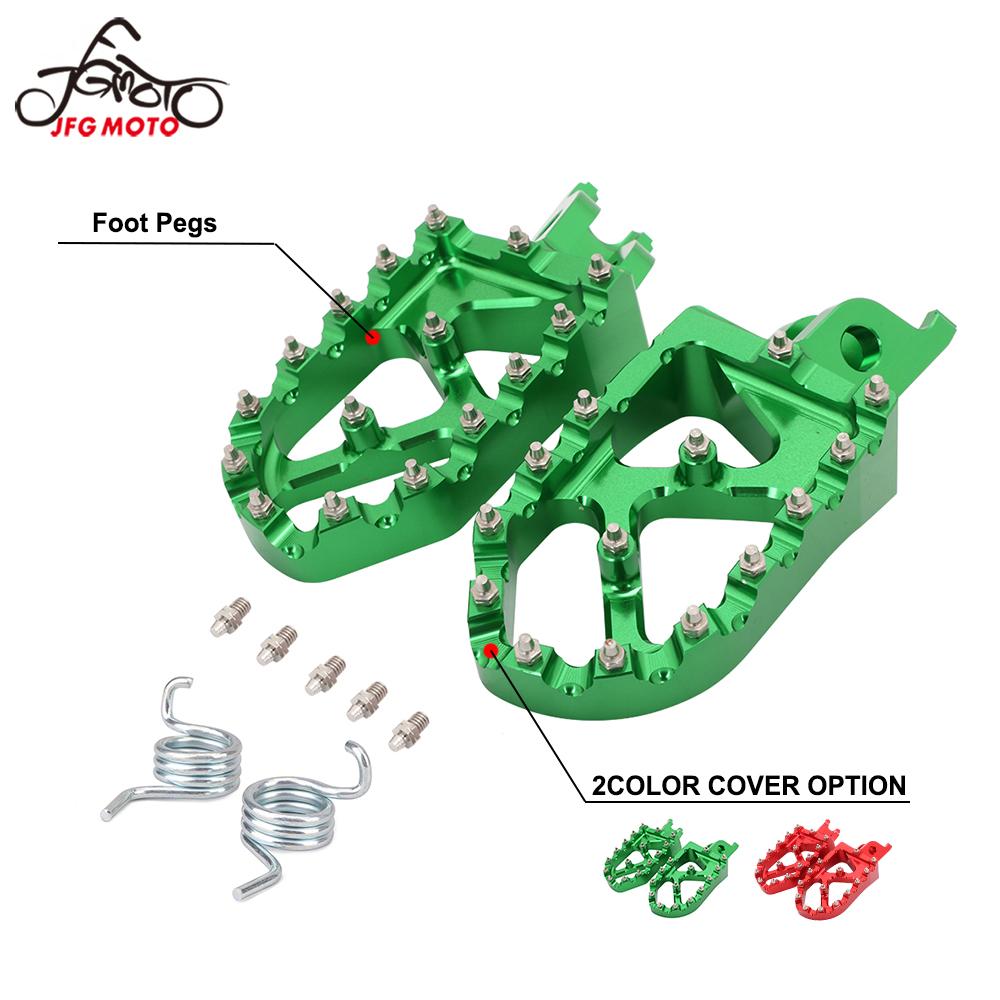 Motorcycle CNC Footrest Footpeg Foot Pegs For HONDA CR125 CR250 CRF150R CRF250R CRF250X CRF250RX CRF450R CRF450RX CRF 450X 450L