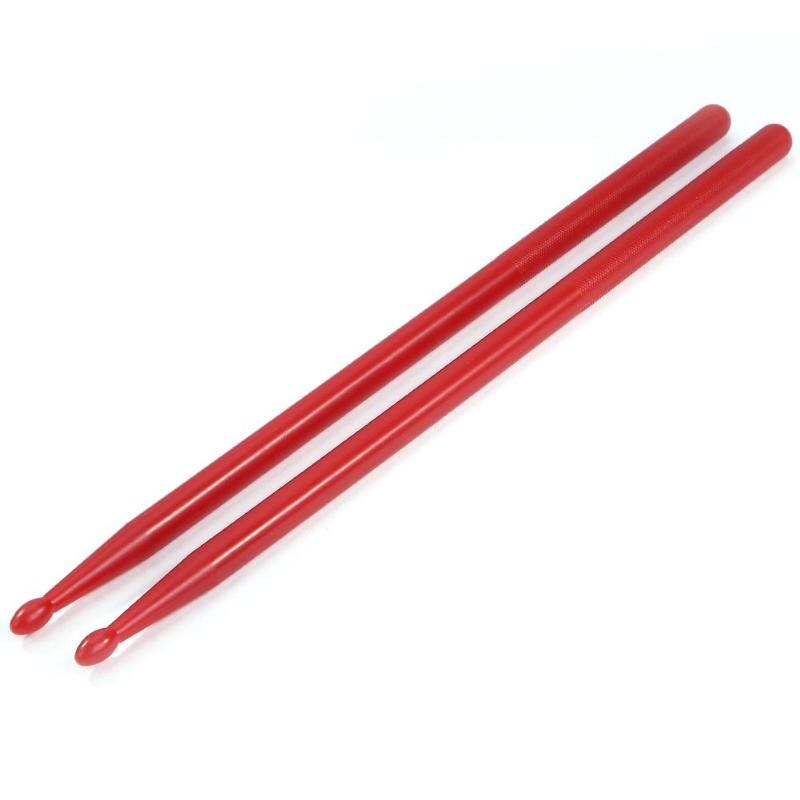 1 Pair Drumsticks Nylon Drum Stick Percussion Instruments Drum Accessories Applicable Musical Instruments In Drum Kit 4 Colors: Red