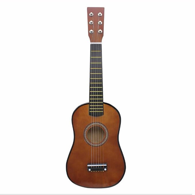 21/23 pouces mini guitare en bois massif pour enfants et débutants Basswood guitare acoustique 12 frettes 6 cordes guitare avec pics AGT09