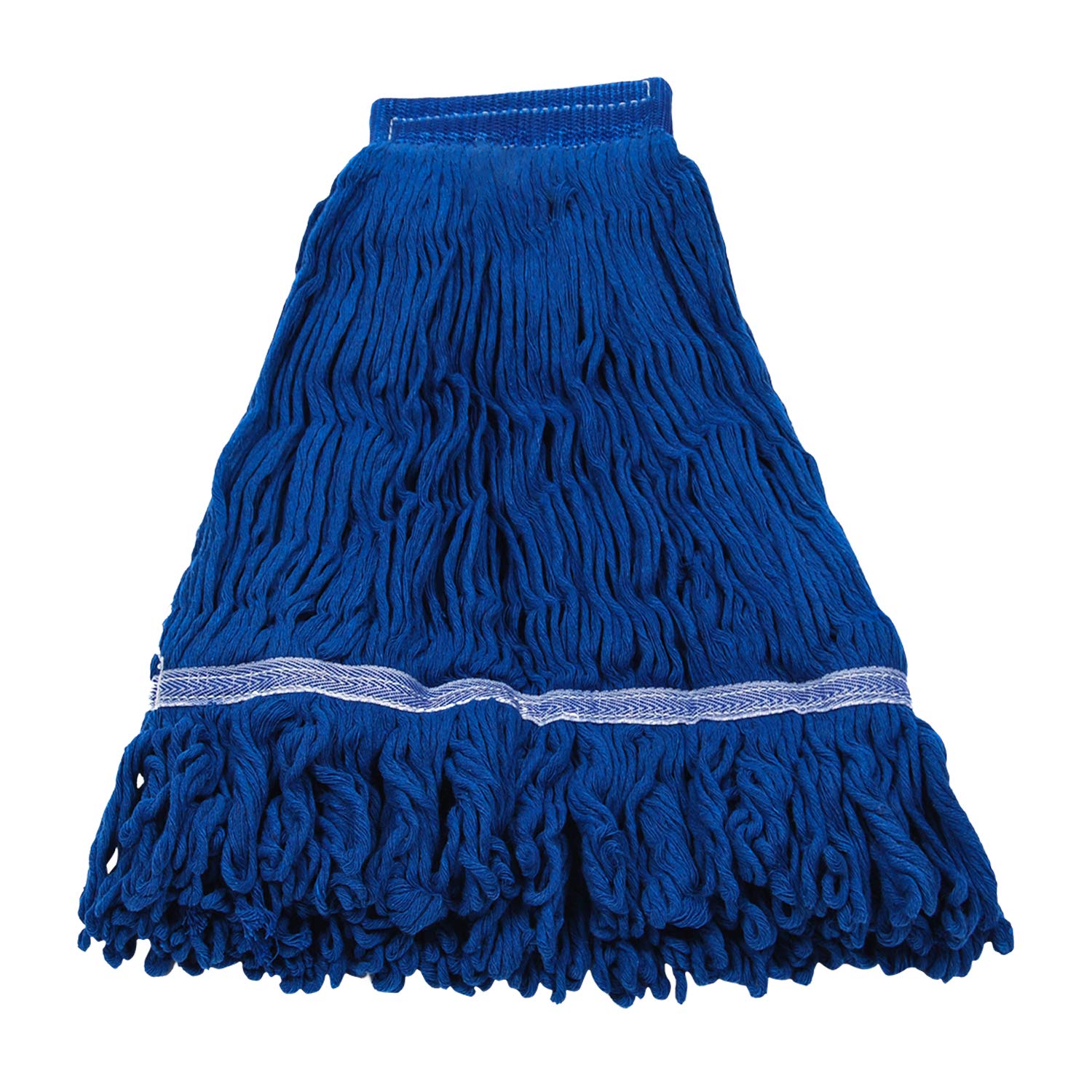1 Pack Commercial Mop Head Heavy Duty Commercial Industrial Mop String Mop Head Replacement Cotton String Mop Replacement Head: Blue