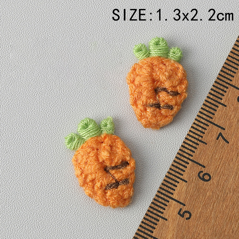 Pegatinas decorativas DIY para pantalones, Mini bordado de frutas, pegatinas de tela versátiles, mochilas escolares, ropa, zapatos, reparación de agujeros, pegatina de tela