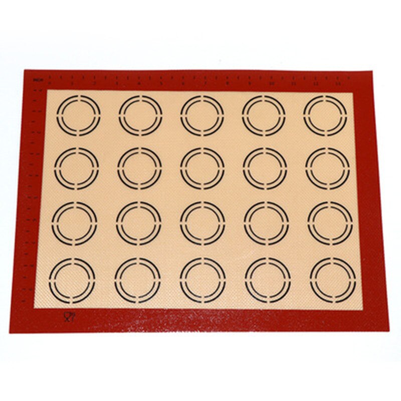 Silicone Macaron Baking Mat - for Bake Pans - Macaroon/Pastry/Cookie Making - Grade Nonstick: Default Title