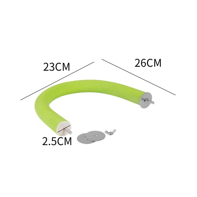 ZKSXOA 4 stuks papegaaienkleerhangers, 15 cm, kleurrijke vogelkooi, schuurstang voor vogels, papegaaien, parkieten, valkparkieten, valkparkieten, conure, kooi, poot, maalspeelgoed