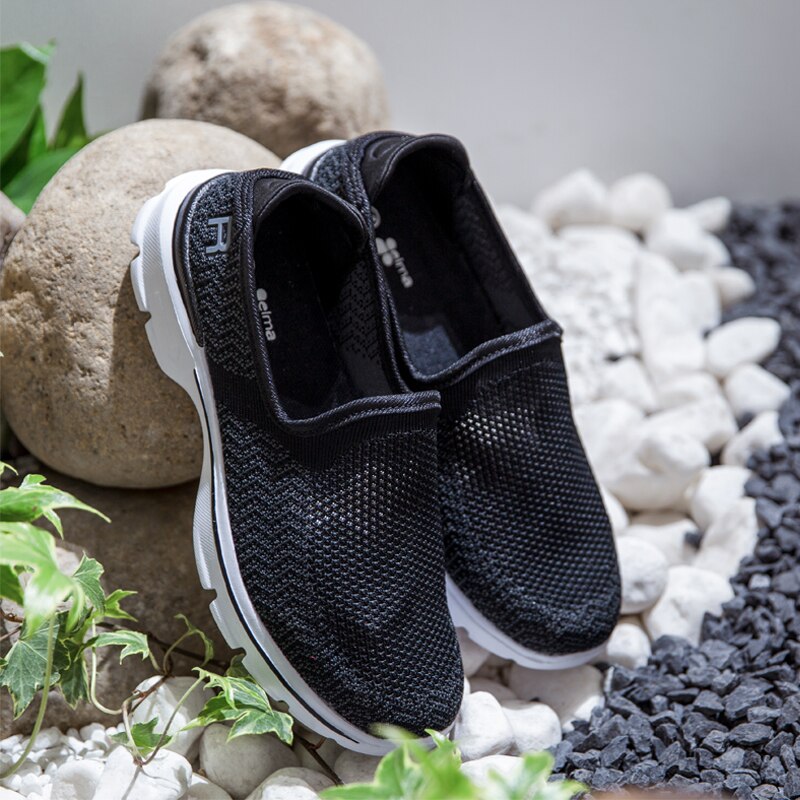 Vrouwen Wandelschoenen, Vakantiereizen, Sport Schoenen, Lichtgewicht Ademende Schoenen, Zomer Vrouwen Schoenen,: Black / 36