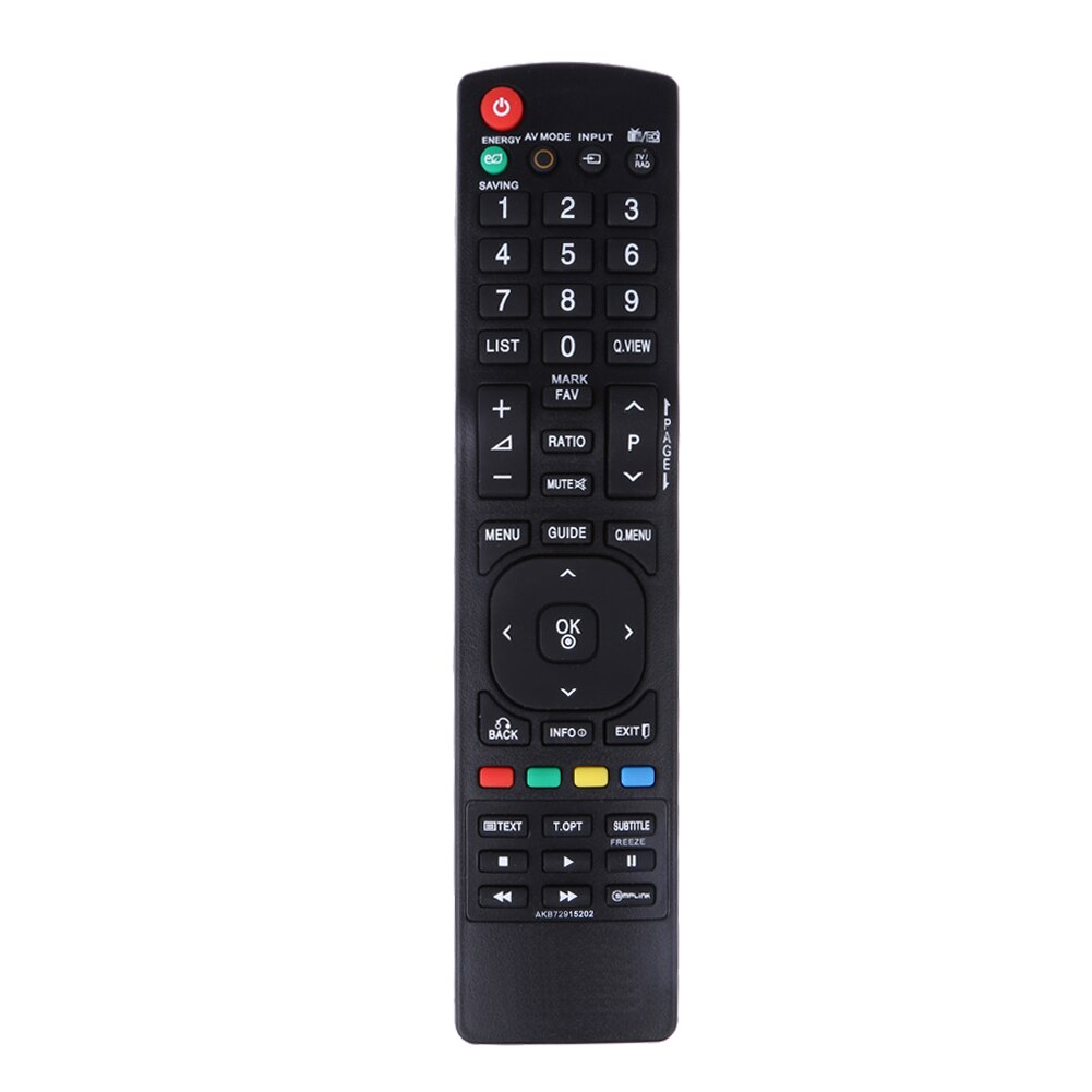 TV Remote Control Replacemet For LG AKB72915202 TV55LD520 19LD350 19LD350UB 19LE5300 22LD350 TV Universal Remote Control