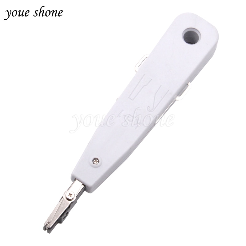 Til krone telecom lsa-plus værktøj med sensor ethernet netværk patch panel frontplade punch down værktøj  rj11 rj45 kat 5