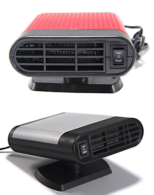 150W Heater Heating Cool Fan Defroster Demister Portable Ceramic Car Vehicle Heater