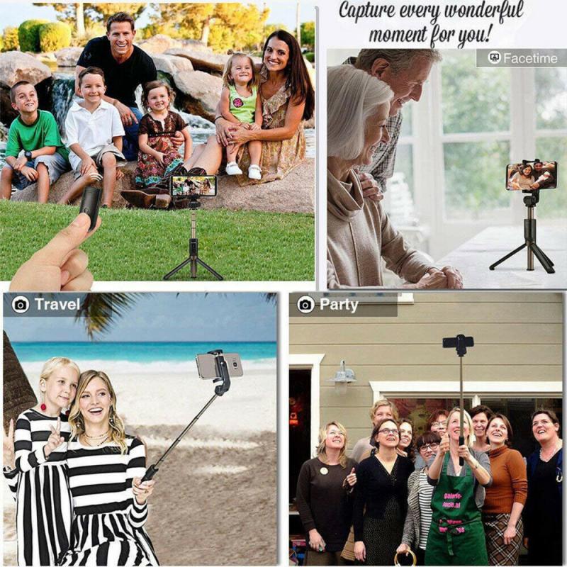 2 In 1 Uitschuifbare Selfie Stick Monopod Statief Voor Mobiele Telefoon Bluetooth 4.0 Remote Shutter Voor Xiaomi Palo Selfie Stok statief