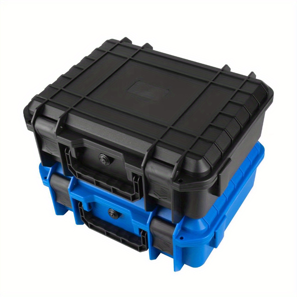 1pc waterdichte harde draagtas tas gereedschapskoffer met voorgesneden spons opbergdoos veiligheidsbeschermer organisator hardware gereedschapskist impact