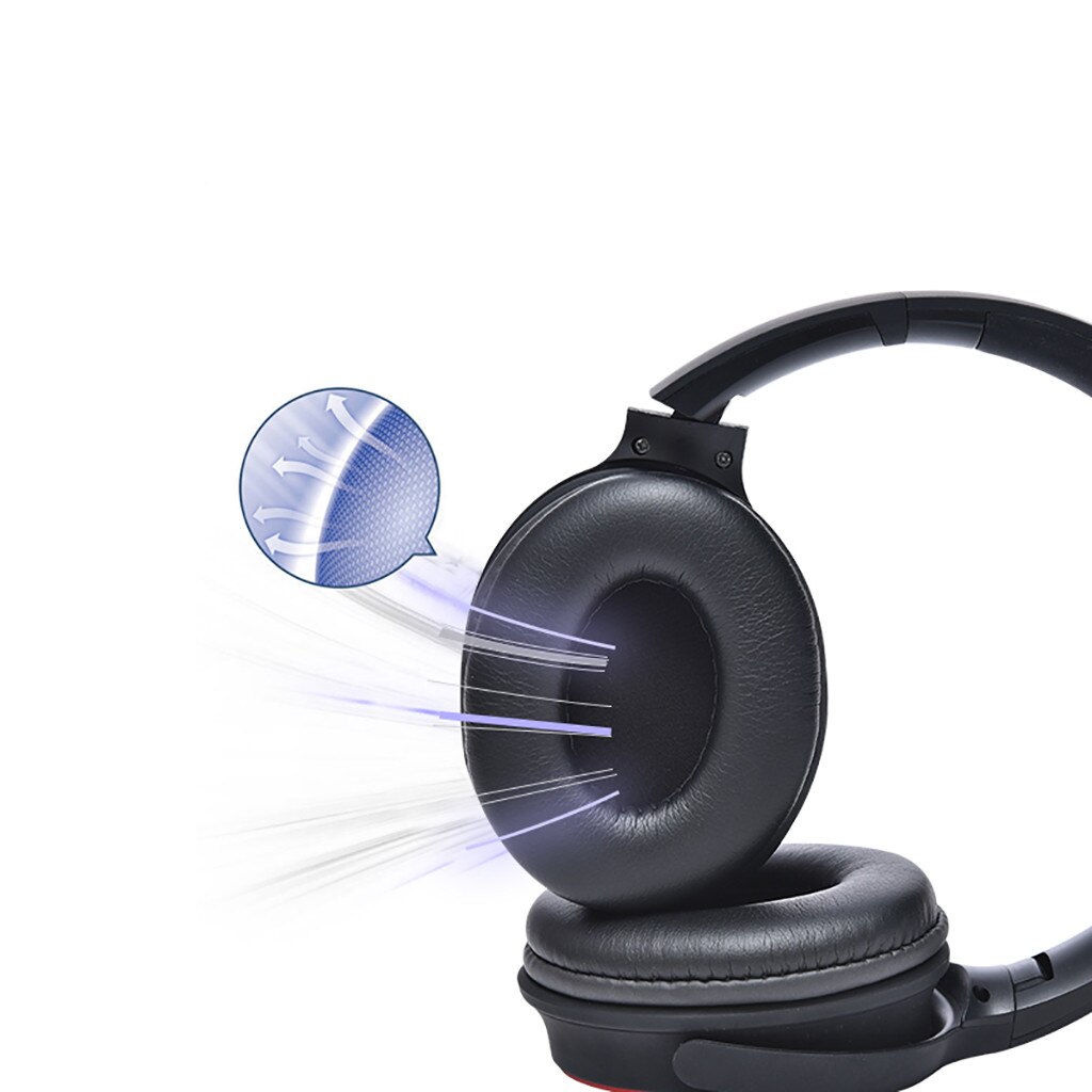 Wireless Bluetooth Headphones Lightweight Bass Headset for Travel Work TV PC Stereo Headset blue gray gold red Earphone