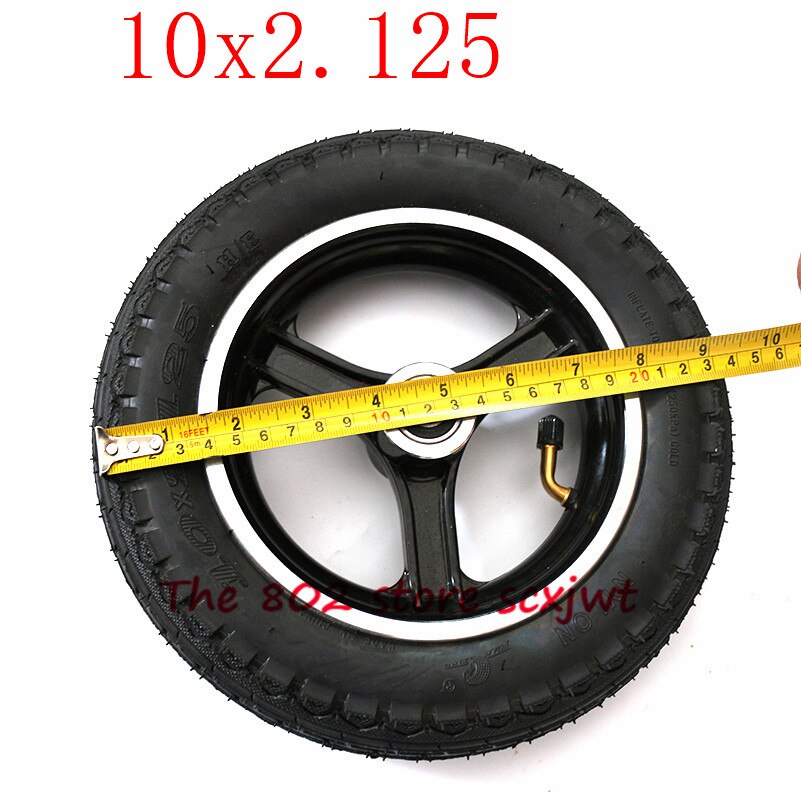 Super 10x2.125 wheel tyre rim 10 inch Electric Sco... – Grandado
