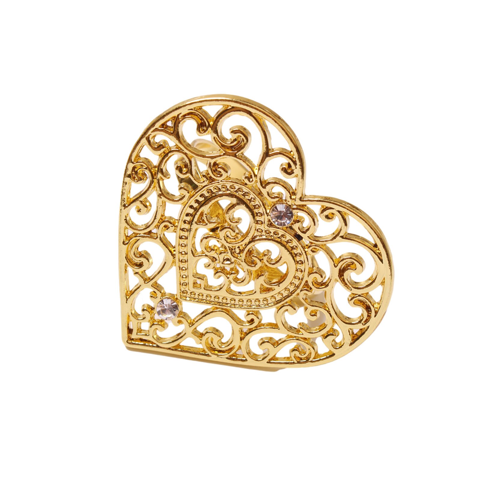 1Pcs Good Love Heart Napkin Rings For Weddings Home Table Accesorries Napkin Holder Table Decoration Valentine's Day: 13