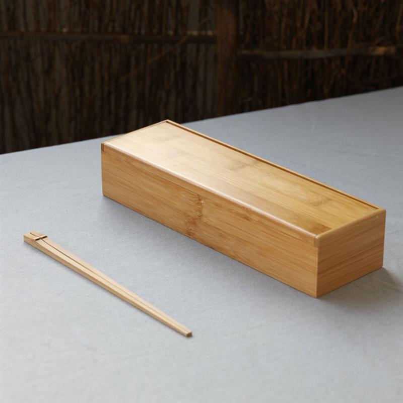 Japanische Essstäbchenbox für Zuhause und Küche, Bambus-Essstäbchen-Aufbewahrungsbox, EssstäbchenkäFeige, Sicherheit, Umweltschutz, Organizer