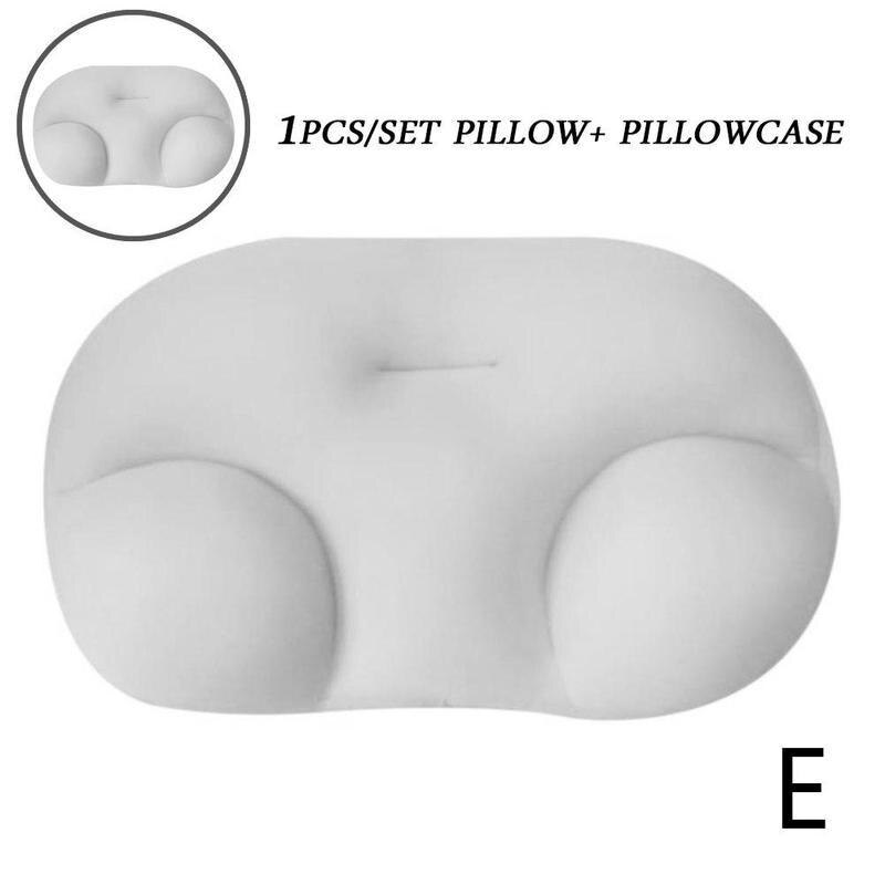Oreiller de sommeil tout rond nuage oreiller cou soutien oreiller en forme de papillon oreiller ergonomique en mousse doux orthopédique oreiller cervical: 17