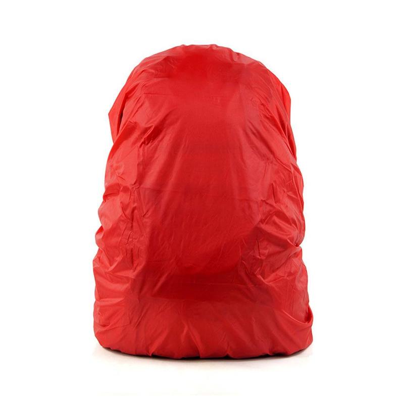 Regntæppe rygsæk 30l 40l vandtæt taske udendørs camping vandreture klatring støv regntæppe: Rød