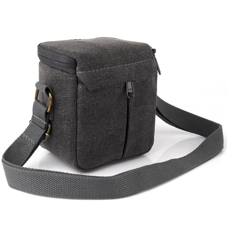 Étui d'appareil photo numérique Sac À Bandoulière pour Olympus OMD EM10 EM5 OM-D E-M10 E-M5 Mark II III 2 3 Stylus 1 1 s SP-100 SP-100EE STYLO PEN-F: Gray