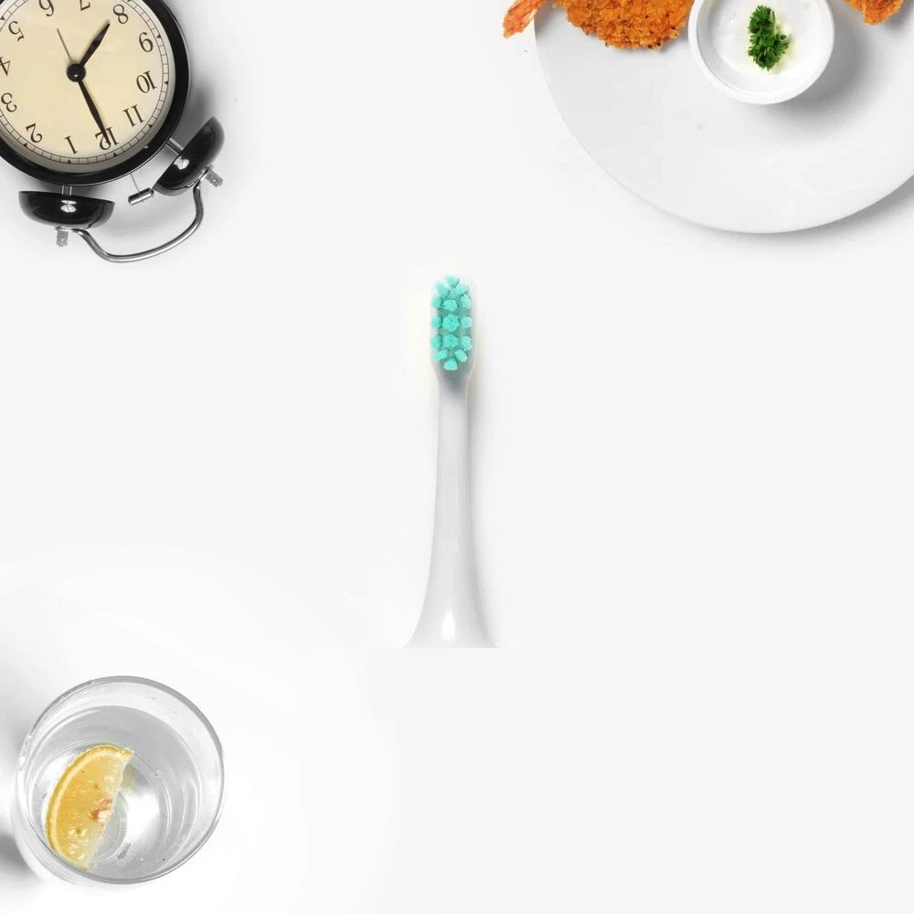 Cabezales de cepillo de dientes eléctrico Xiaomi Mijia Sonic, repuesto de alta densidad para blanqueamiento 3D, T300, T500, 8 Uds.