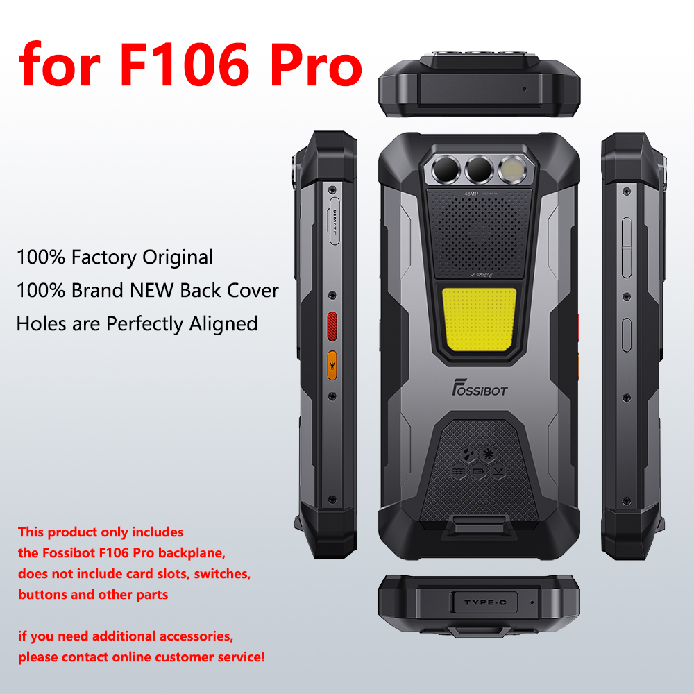 Originale rückseitenabdeckung für fossibot  f106 Profi