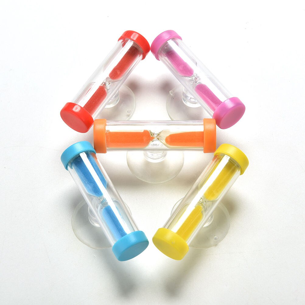 5 Colors 1Pcs 3 Minutes Hourglass Children Sand Ti... – Grandado