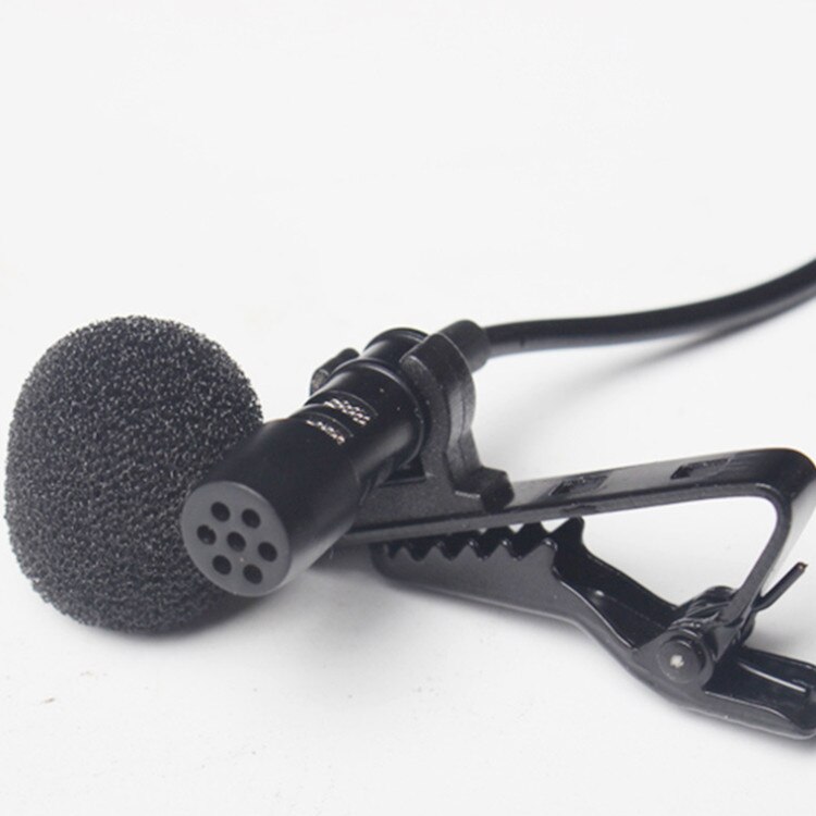 1.45m Mini Portable Microphone Condenser Clip-on Lapel Lavalier Mic Wired Mikrofon/Microphone For Phone For Laptop