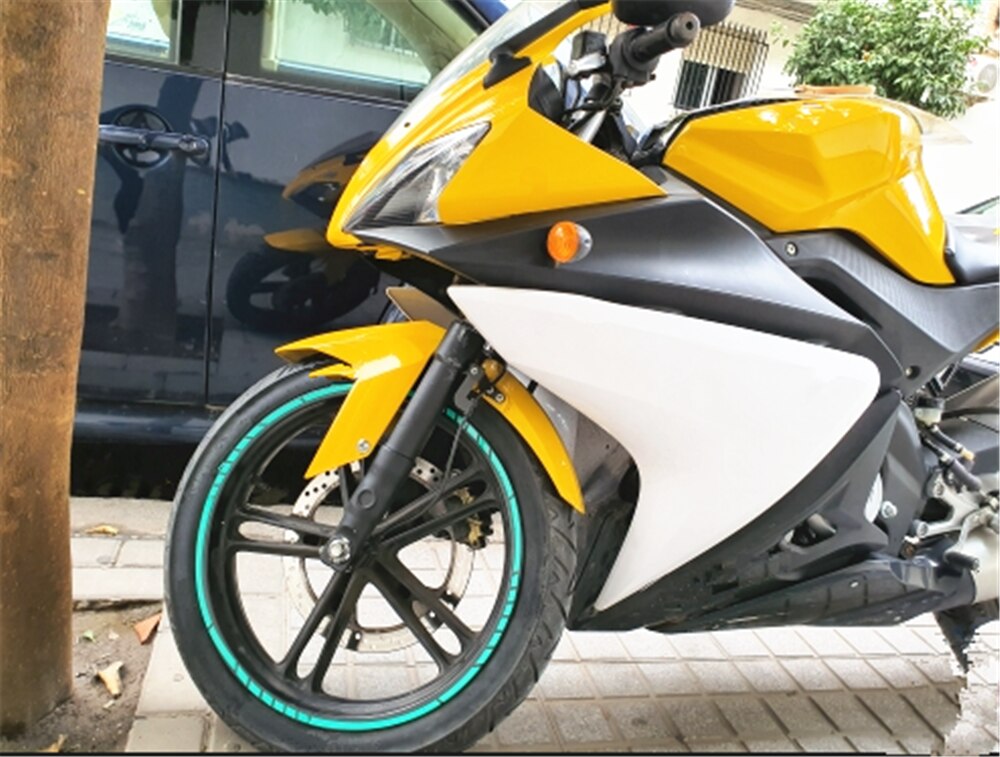 18 pouces voiture modélisation moto en acier anneau roue autocollant décalcomanie pour Aprilia RSV MILLE R MANA modèle RST1000 FUTURA