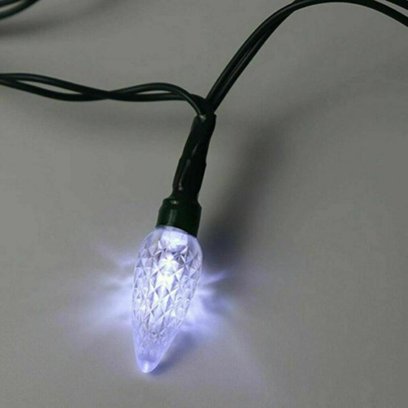 Merry Christmas Light LED USB Cable DCIN Charger Lightning Cord for Android Phone