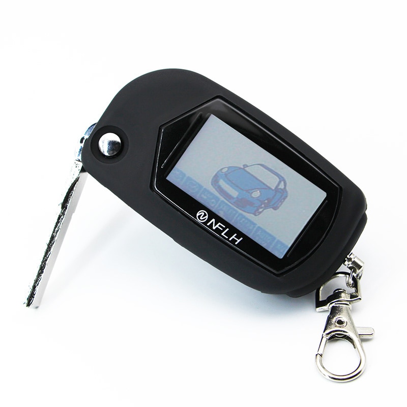 B9 Foldable Car Flip Remote Control Starline B9 LCD Remote Control For Two Way