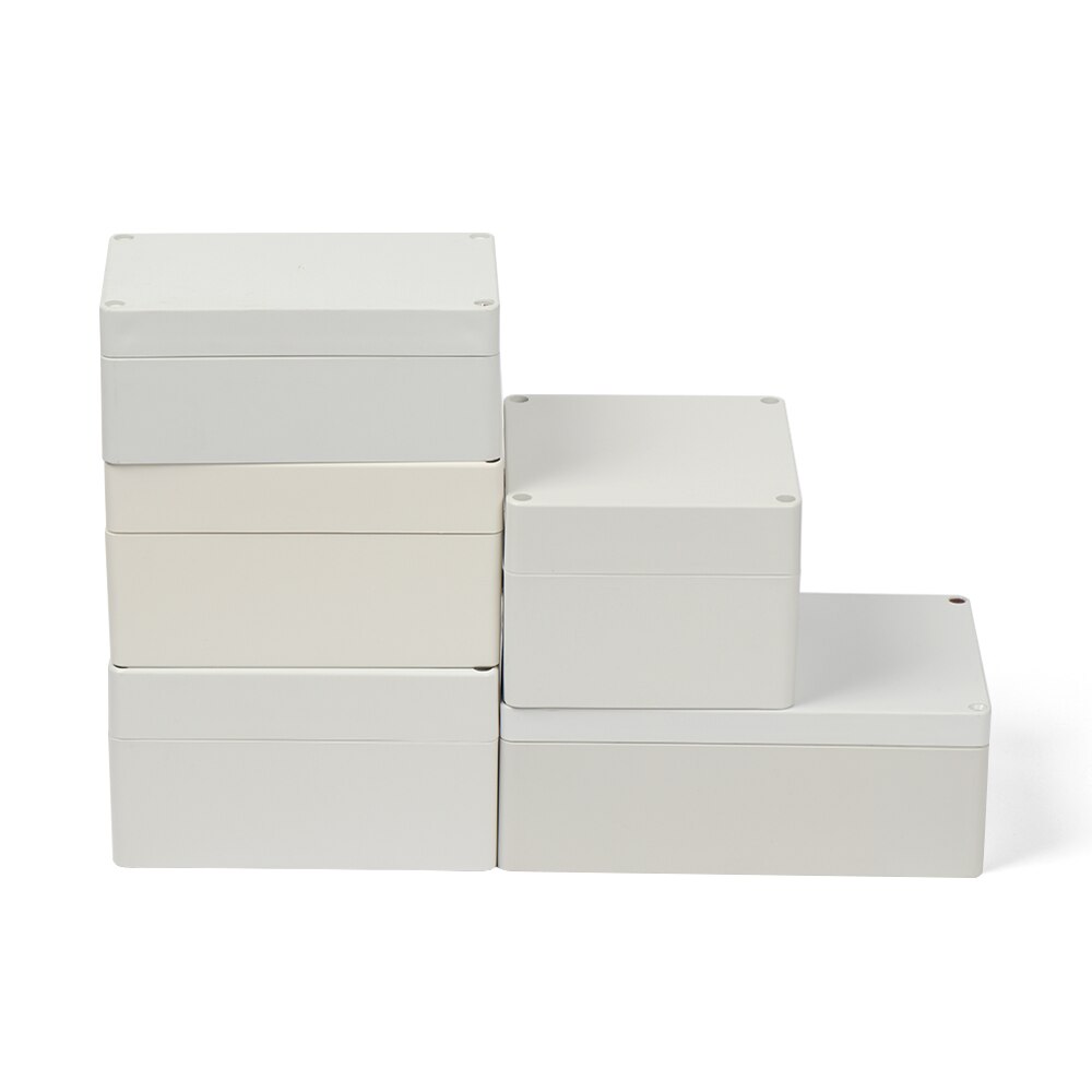 ABS Project Instrument Case Waterproof Plastic Enclosure Box Electronic Electrical Project Box Outdoor Junction Box Housing