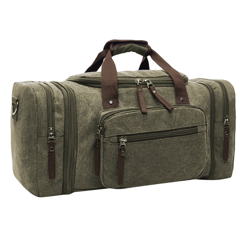 Zachte Waterdichte Mannen Reistassen Voeren Op Grote Capaciteit Duffle Waterafstotend Tassen Handbagage Weekend Tas Voor Vrouwen: Green