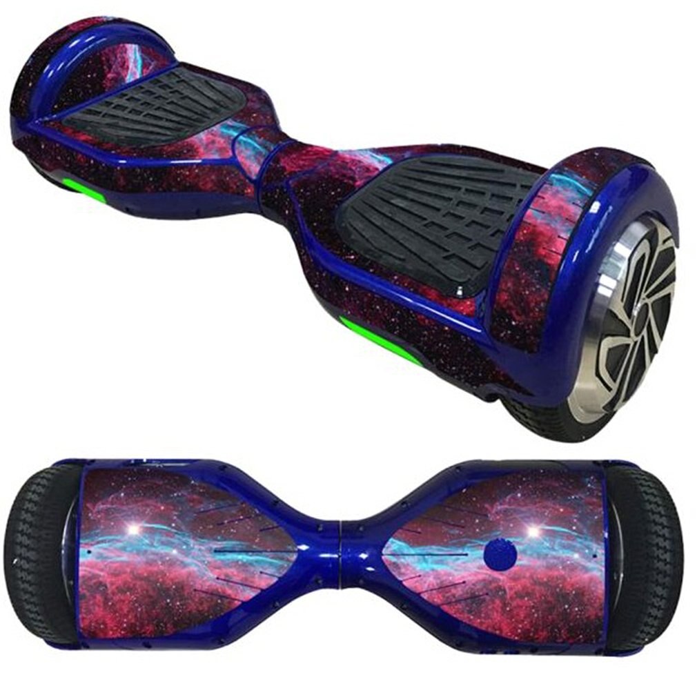 6.5 inch zelfbalancerende elektrische scooters wielbord beschermende pvc hoes huid sticker klassieke hoverboard auto decoratie