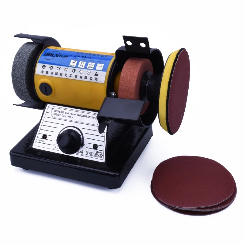 An Jieshun multi-function bench grinder engraving machine table grinding machine polishing machine jade grinding machine amber: Host 1