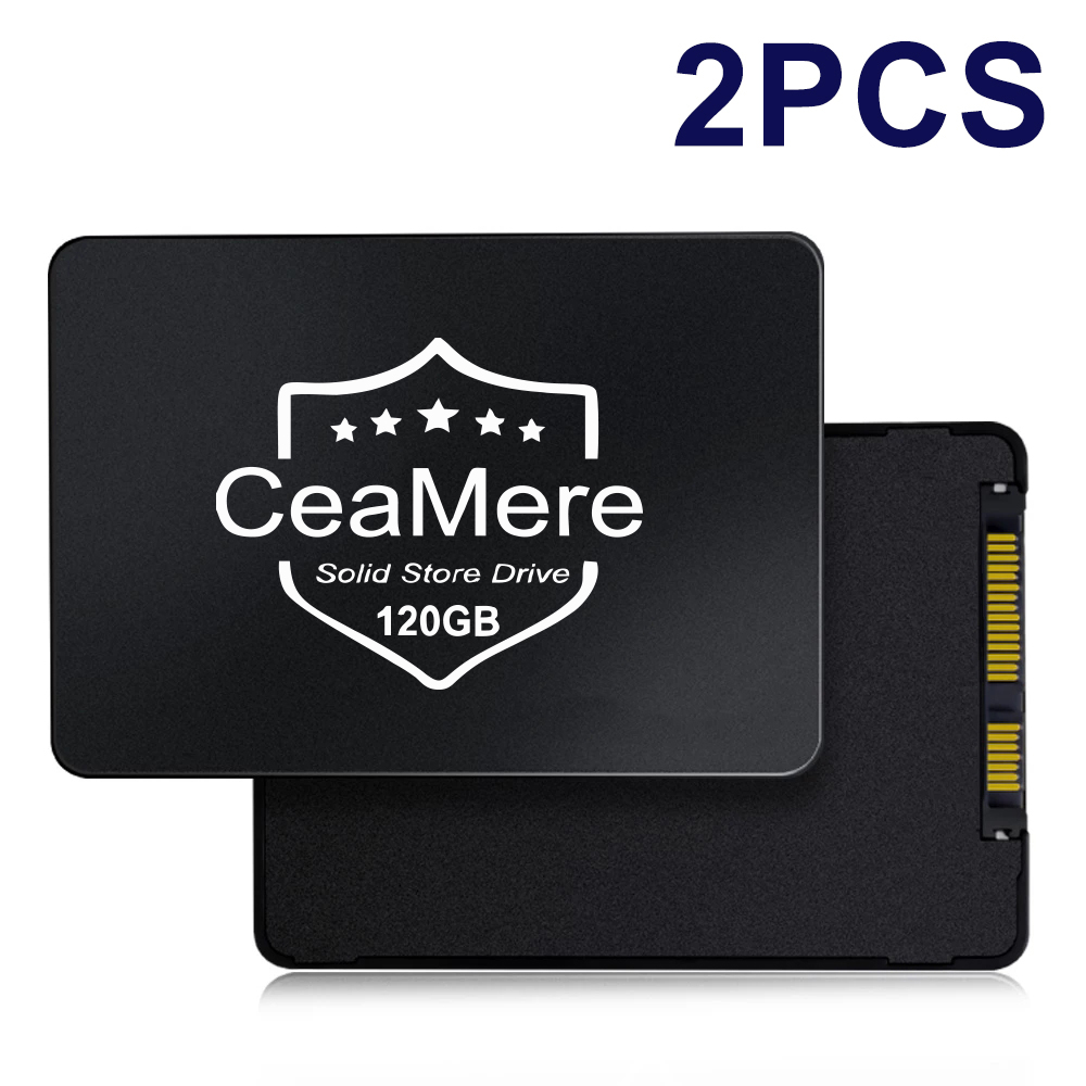 2PCS/lot Free custom 120GB SSD SATA II HD 240gb SATA 256GB 60GB Hard Drive 480GB SSD For Laptop Internal Solid State Hard Disk