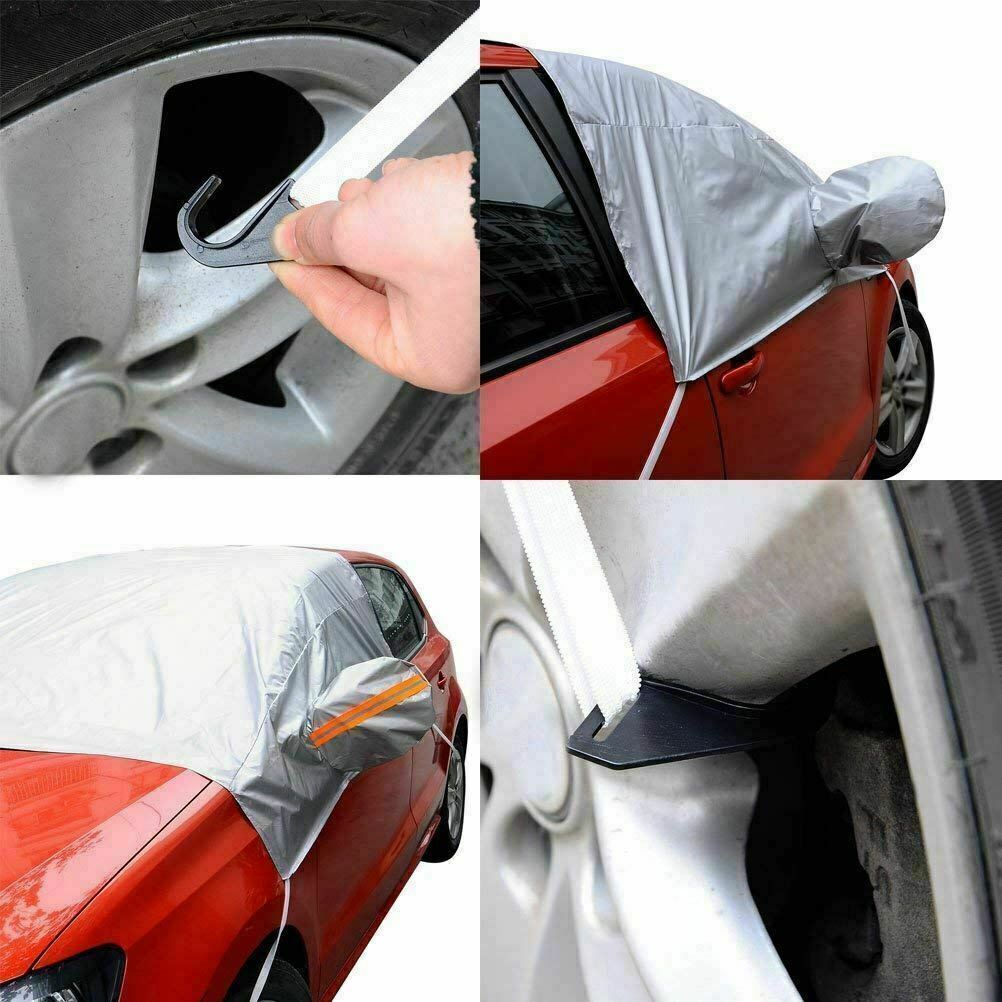 Snow Waterproof Ice Frost Sun Half Rain Dust Cover Car Resistant Protection Car Covers Universal For SUV