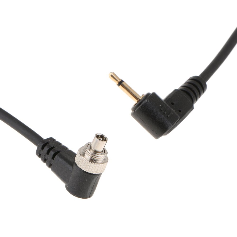 Cable de sincronización para PC, luz de Flash PC2.5, 2,5mm a macho, enchufe de Flash de 30-100cm para estudio de fotografía, disparador de cámara, accesorios de Flash