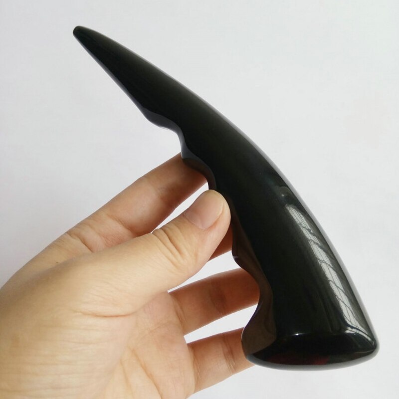 Horn Point Stick Acupressure Cone Body Massager Health Care Therapy Tool Meridian Press Pencil China T-stick