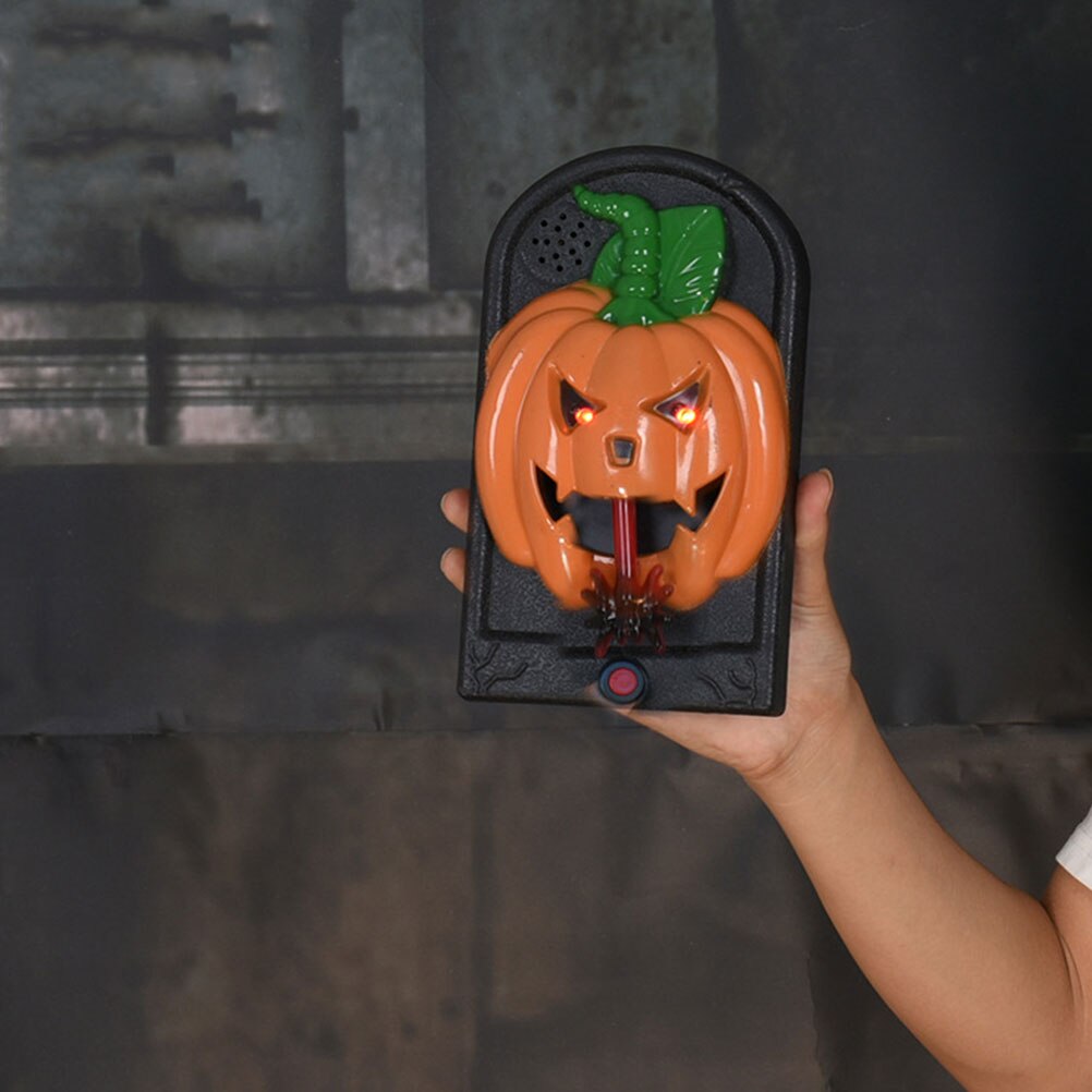 2pcs Doorbell Scary Horror Modeling Sounds Doorbell Party Scary Doorbell