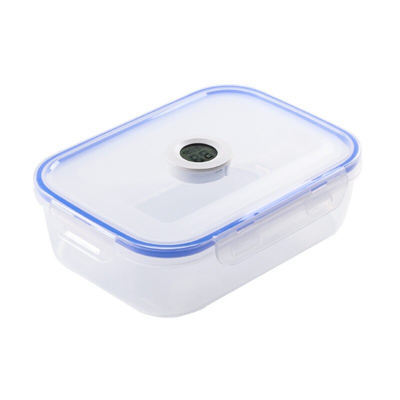 Barattolo trasparente dell'umidificatore della scatola di sigaro dei PP del commestibile per l'igrometro integrato della caramella del tabacco del sigaro con il legno di cedro dell'umidificatore del sigaro