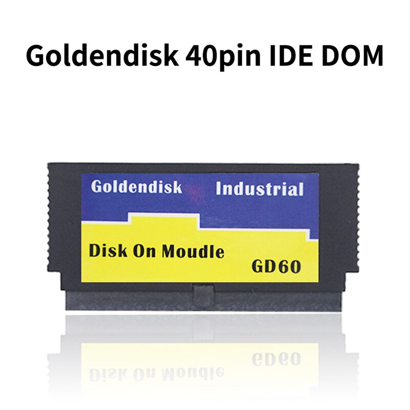 Goldendisk IDE DOM SSD MLC 40 broches 2 GB/4 GB/8 GB/16 GB/32 GB DOM SSD disque sur le Module mémoire Flash industrielle 40 broches MLC