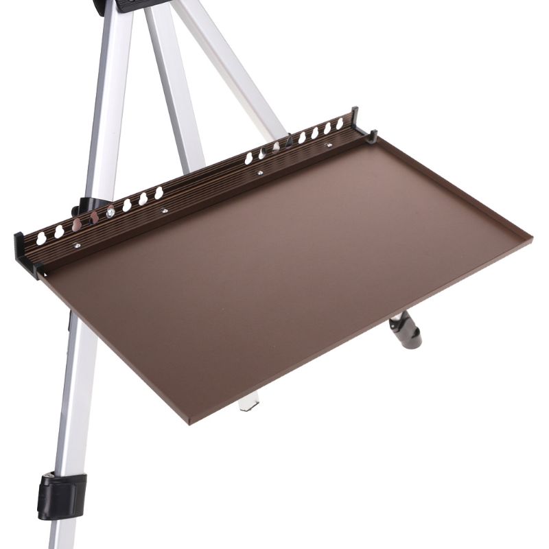 Artist Easel Tray Aluminum Alloy Replacement Sketch Rack Folding Storage Trays K92C