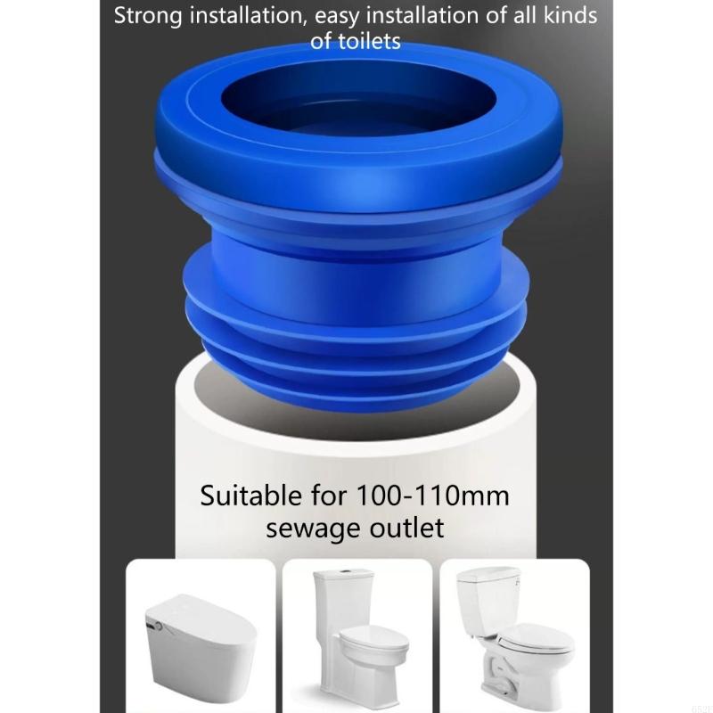 Toilet Bowl Seal Sealing Rings Universals Toilet Bowl Gasket Leakproof Deodorant Flange Rings Bathroom Accessories