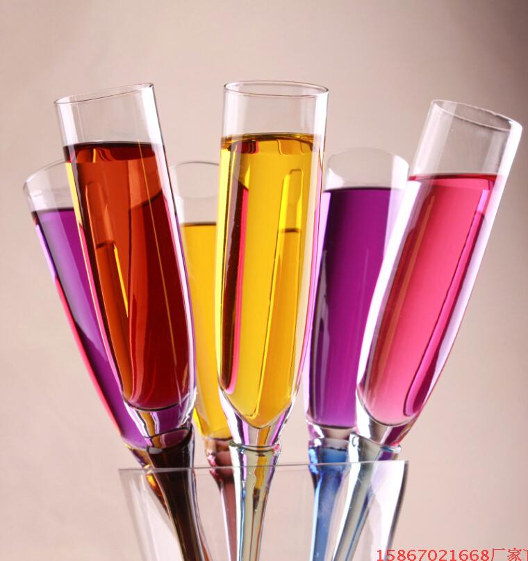 6 Pcs Colour Goblet Beach Cup Bar Wedding Glasses KTV Party Champagne Cocktail Wine Glass Nmd Verre Thule Tumbler Chalice Doom
