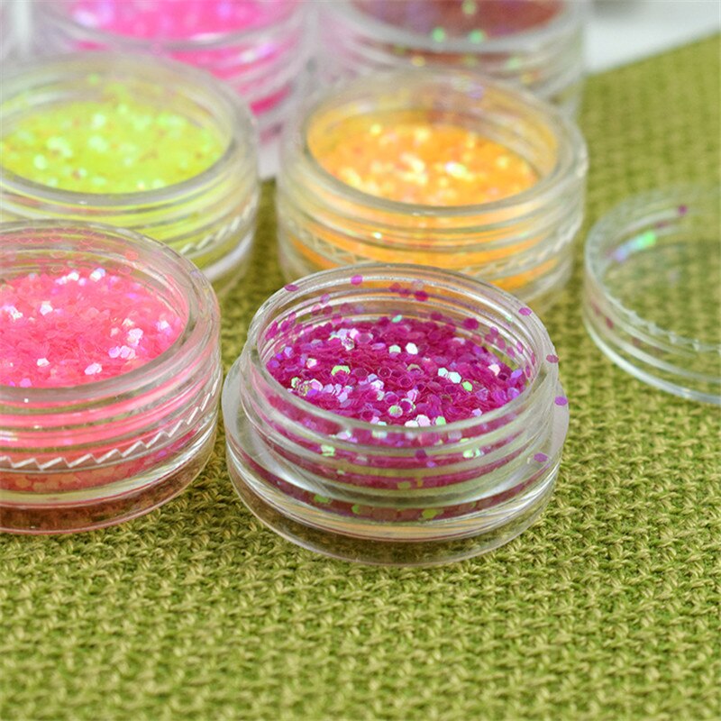 12 Gaten Slime Zachte Aardewerk Fruit Slice Pearl Sequin Sprinkles Filler Kinderen Speelgoed Boetseerklei Diy Accessoires Nail Art Tips