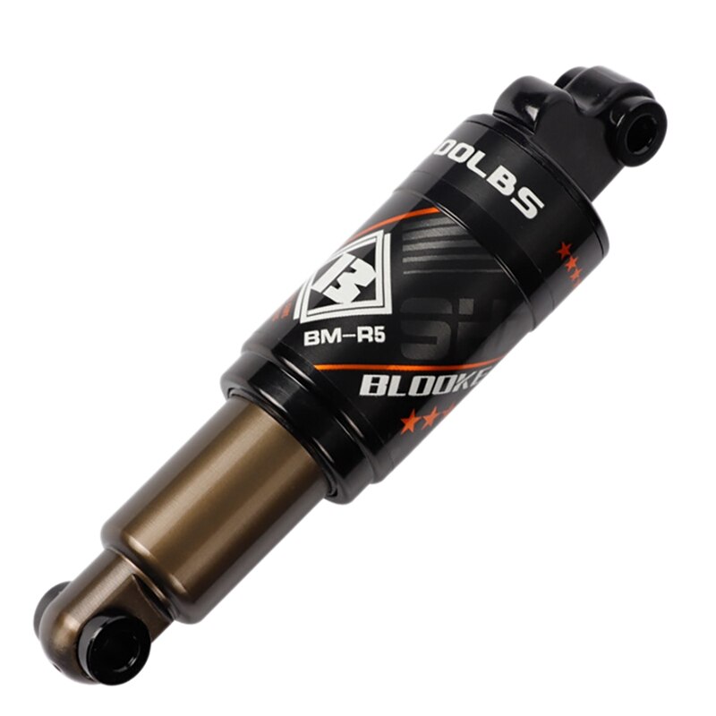 KUGOO-Amortiguadores hidráulicos para bicicleta de BM-R5, amortiguador trasero, para MTB, M365: 165mm 1000pounds
