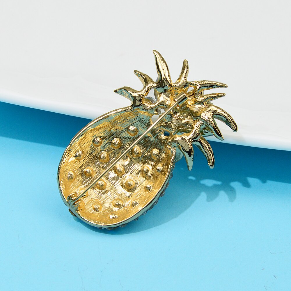 Cindy Xiang Grote Ananas Broche Mode Fruit Pin Vrouwen Sieraden