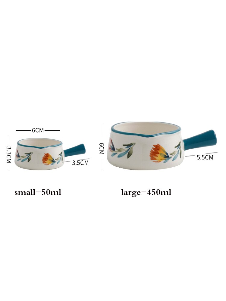 Modern ceramic small milk jug mini milk cup with handle milk jug coffee cup home breakfast salad oatmeal bowls cute tableware