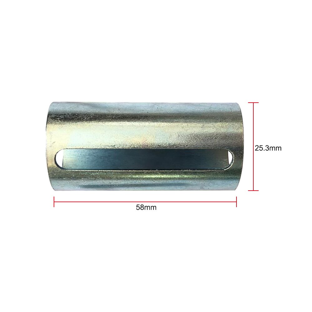 Krumtapaksel hylster adapter krumtapaksel konverter remskive boring reduktion 1 "  to 1-1/8 tommer 1/4 " m/trin nøglemotor tilbehør