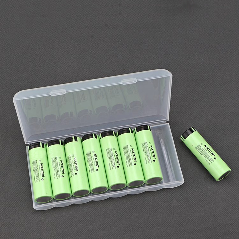 Scatola di immagazzinaggio batteria 21700 1 sezione/2 sezioni/4 sezioni/8 sezioni Scatola di protezione scatola di immagazzinaggio batteria 20700